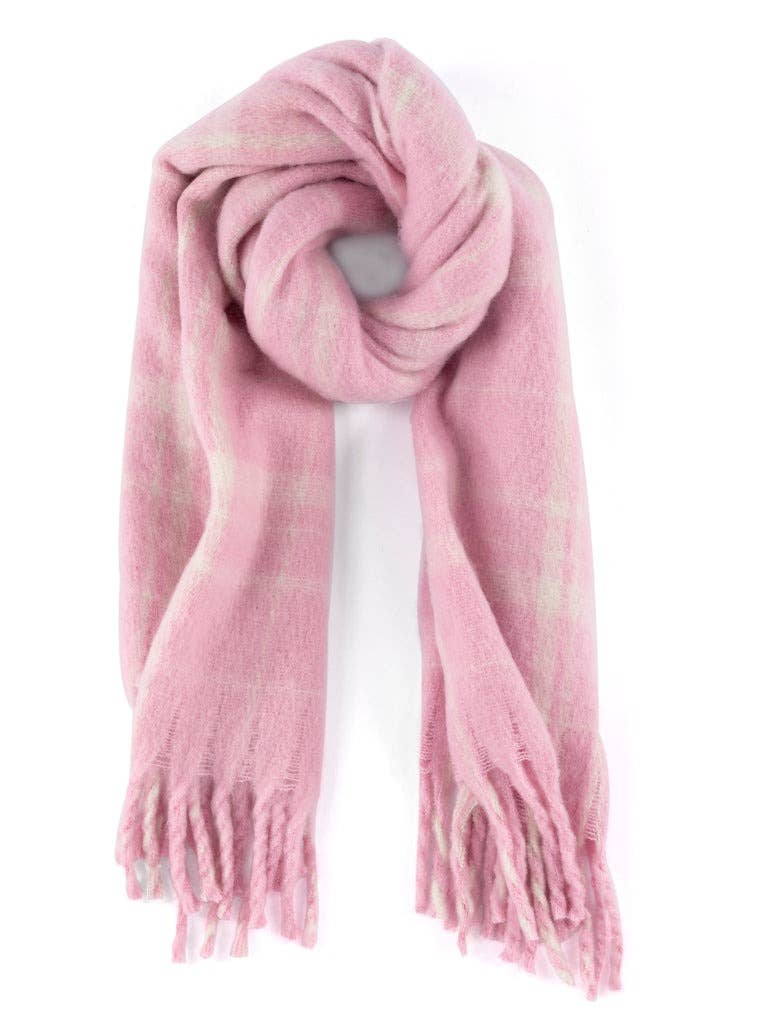 isadora scarf blush