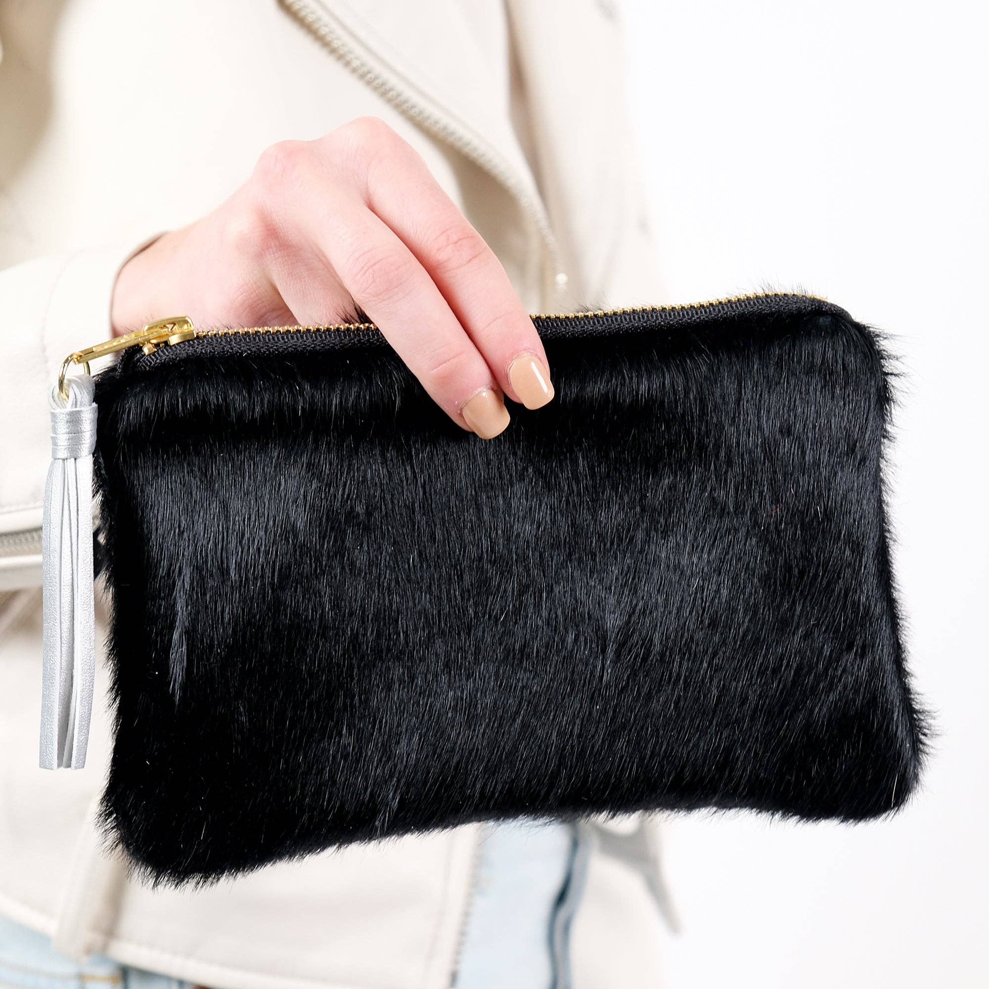 mini black clutch